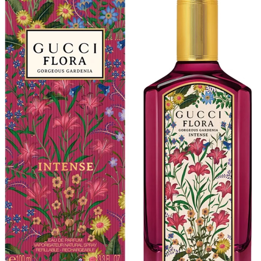 Gucci Flora Gorgeous Gardenia Eau de Parfum Intense, 3.3 oz.